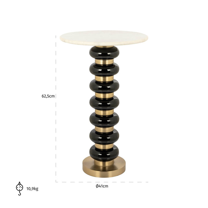 Side table Barbara black