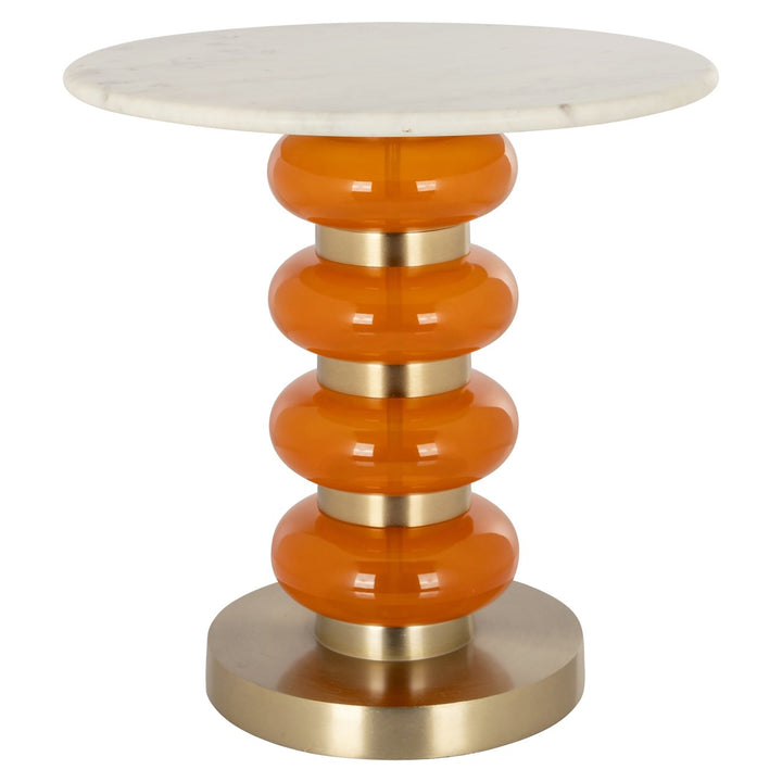 Side table Boann orange