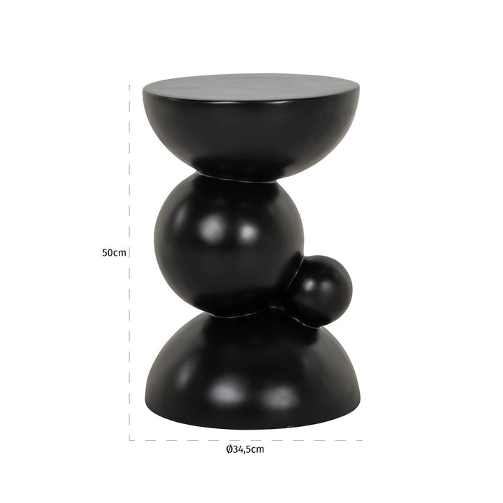 Side table Jing black