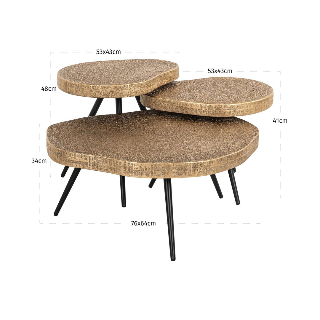 Side table Usha pink
