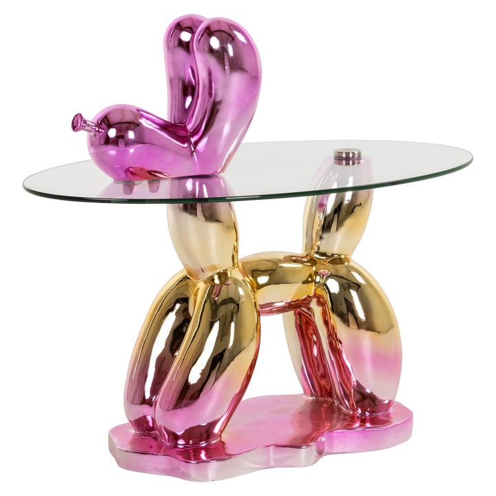 Side table Usha pink