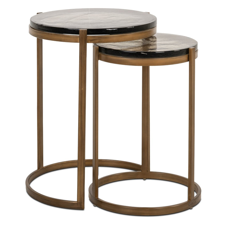 Side table Cleo gold (Set of 2)