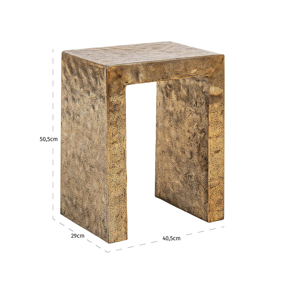 Novan Gold Side Table