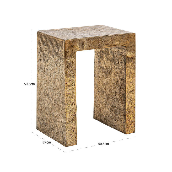 Novan Gold Side Table