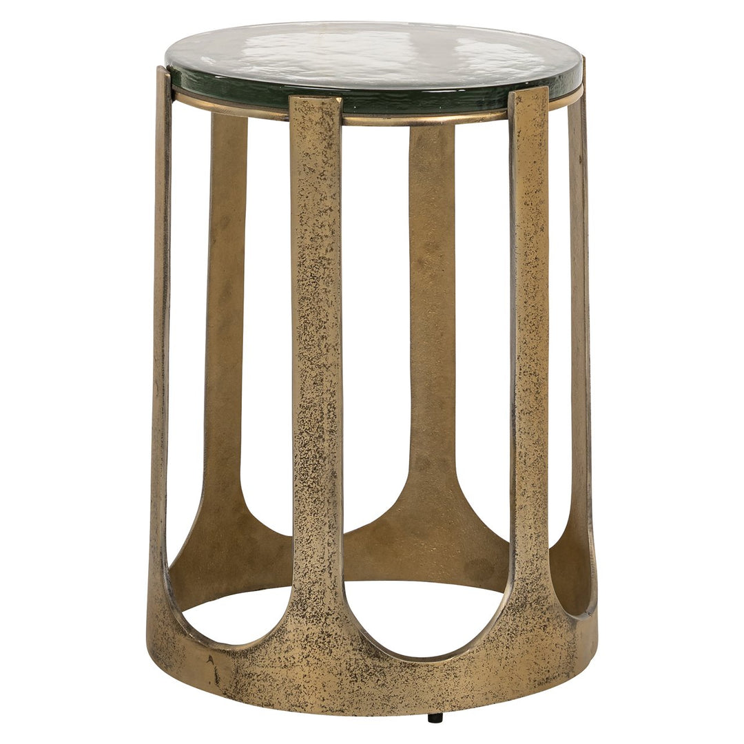 Rixo gold side table