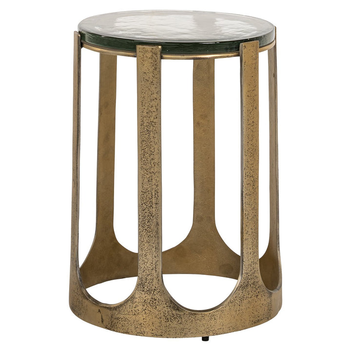 Rixo gold side table