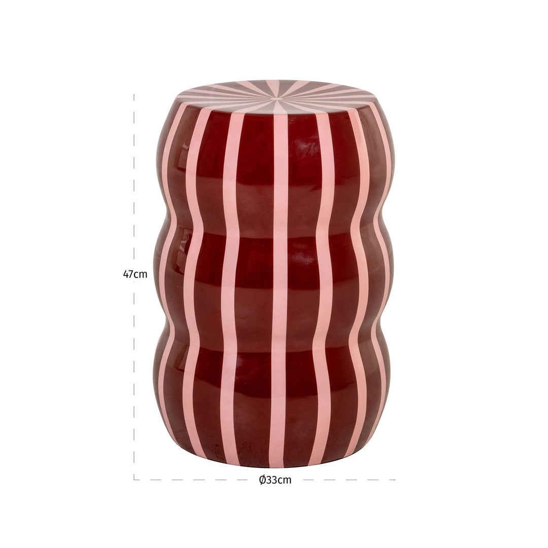 Bijzettafel Yalou red