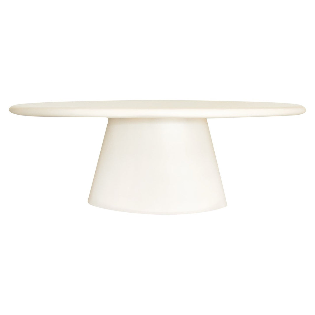 Urban Bloom oval dining table 220 indoor/outdoor (Sandstone)