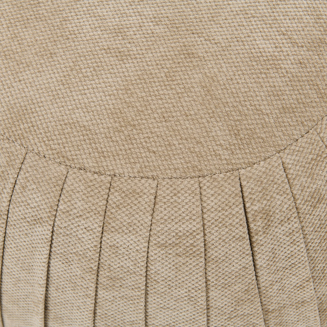 Paris Footstool, Vintage Jaquard Mild Cashmere