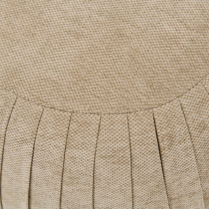 Paris Footstool, Vintage Jaquard Mild Cashmere