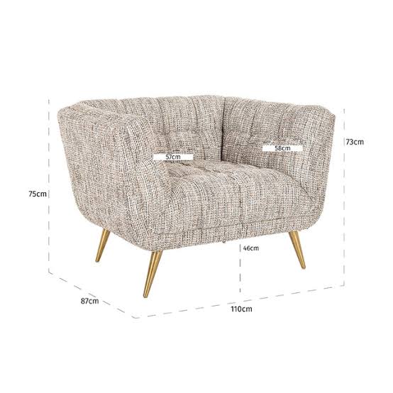 Richmond Huxley Sessel Trendy Nature
