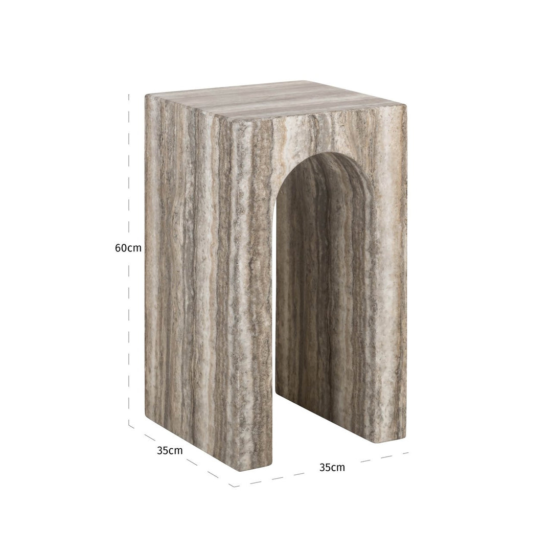 Side table Dulce grey