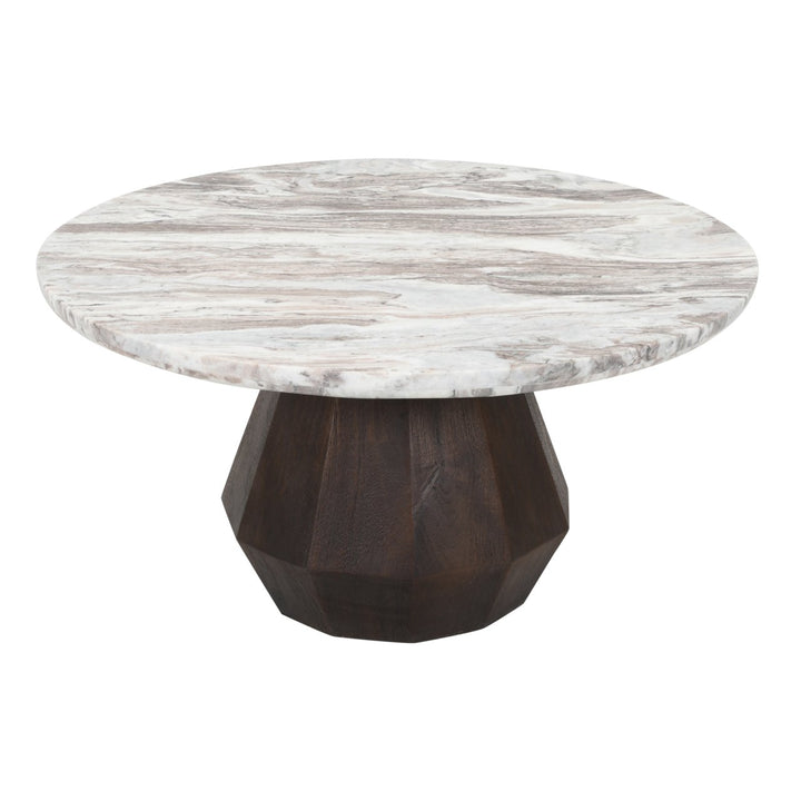 Couchtisch Oberoy Blush Beige 80Ø