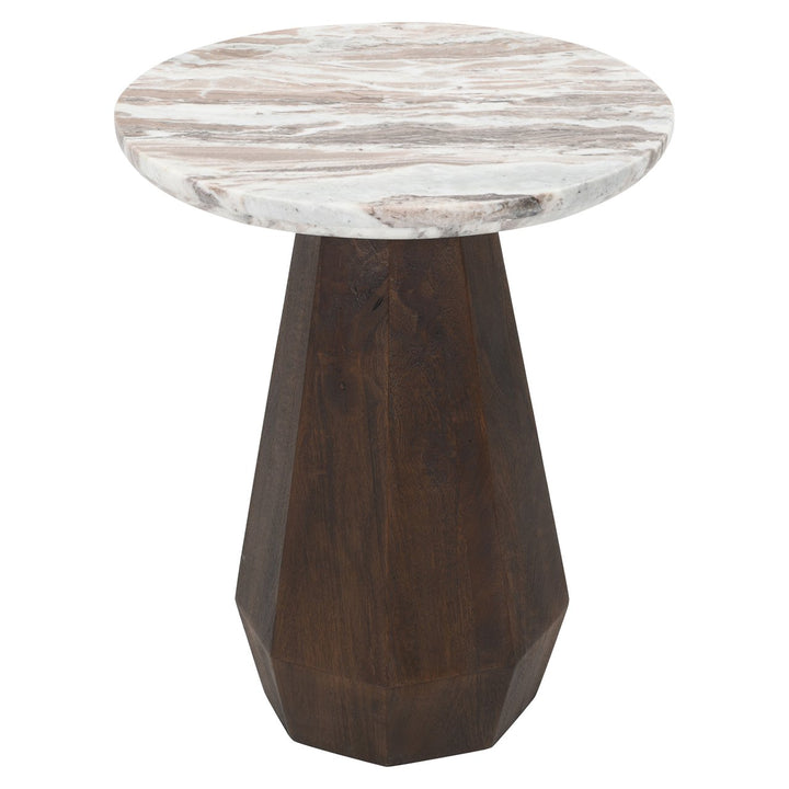 Side table Oberoy 45Ø (Brown)
