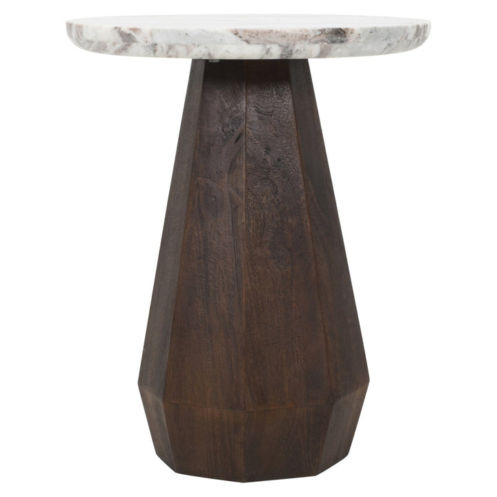 Bijzettafel Oberoy Blush beige 45Ø