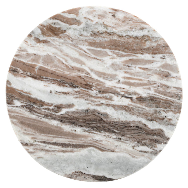 Side table Oberoy 45Ø (Brown)