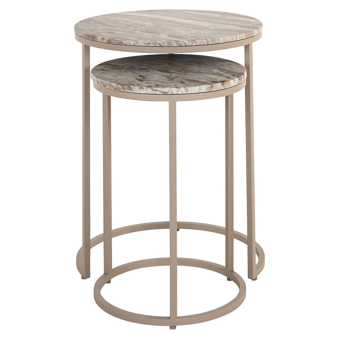 Fairfax side table set of 2 Stone