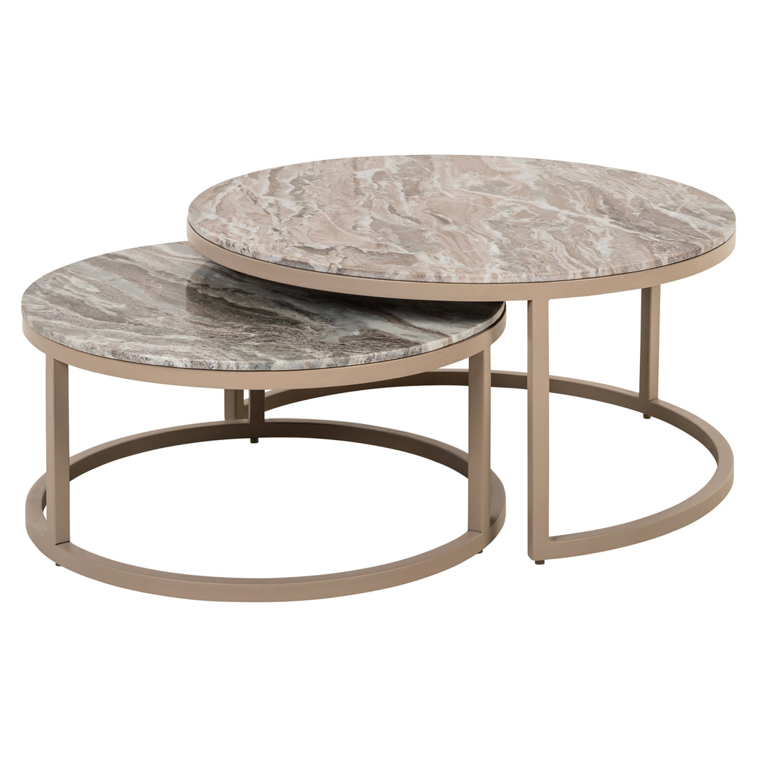 Richmond Salontafel Fairfax Clay (Set van 2)