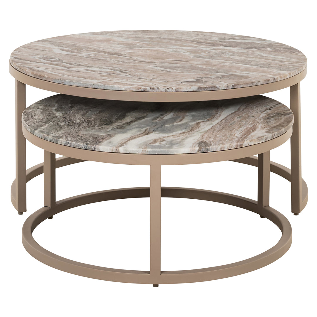 Richmond Salontafel Fairfax Clay (Set van 2)