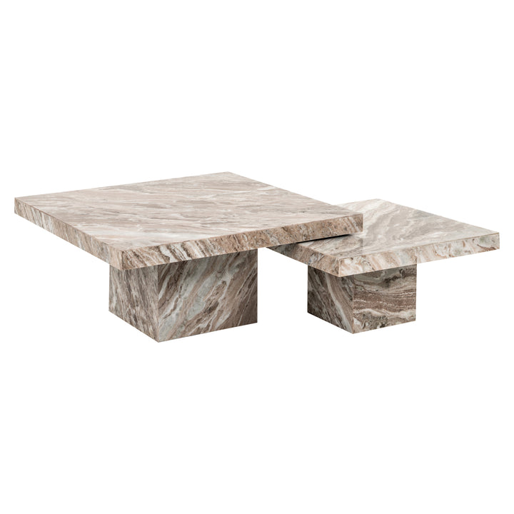 Richmond Salontafel Rashford Blush Beige (Set van 2)