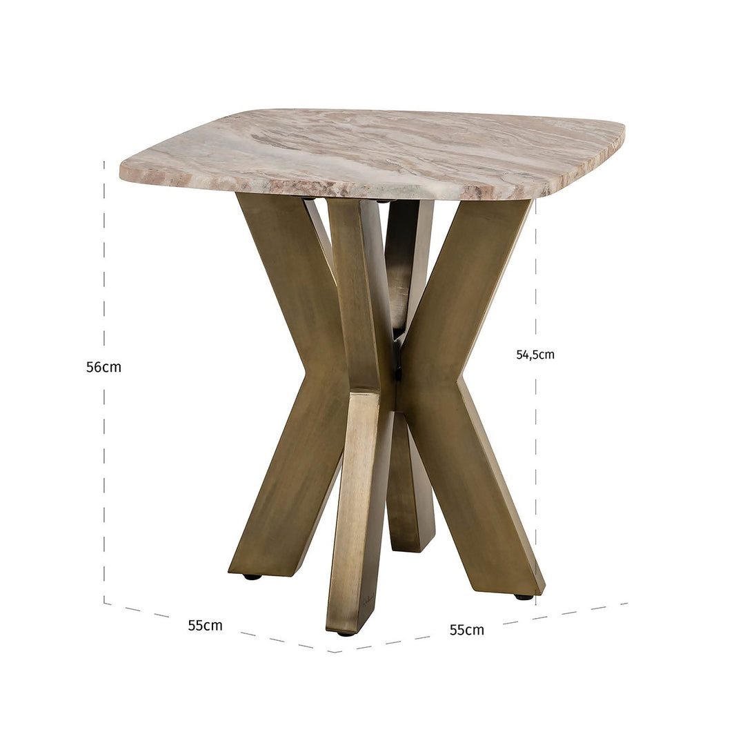 Side table Bottega White