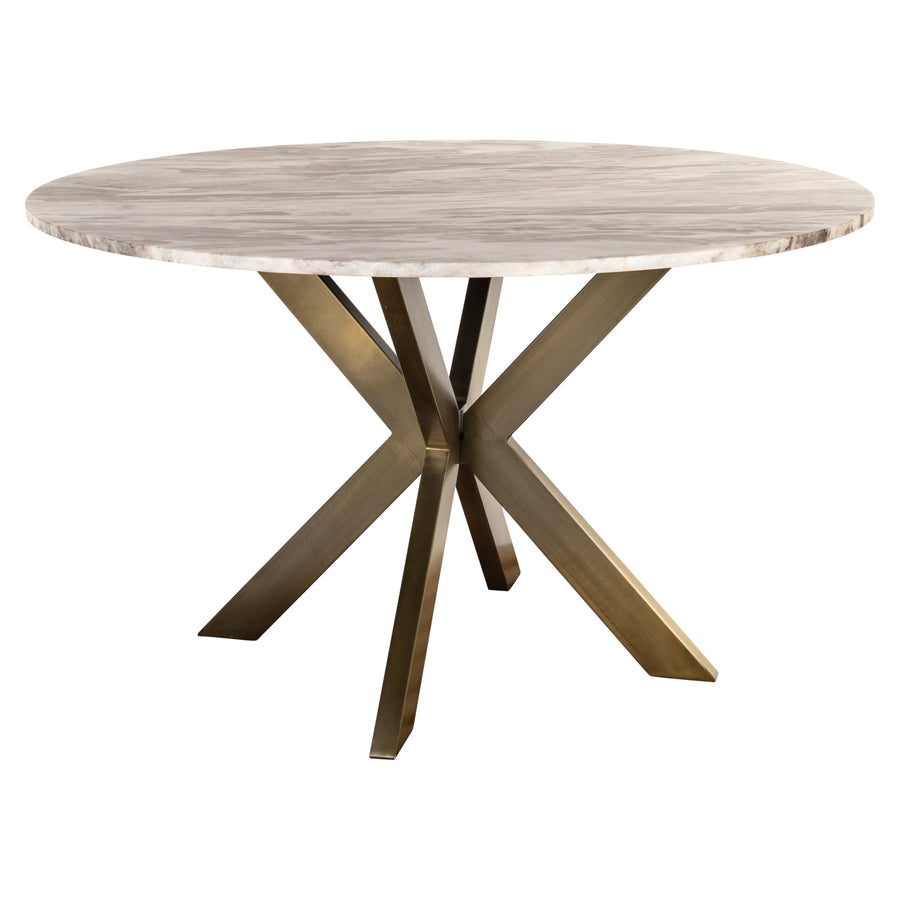 Richmond Eettafel Bottega Ø 140 cm, Blush Beige - productweergave | CéJor Wonen