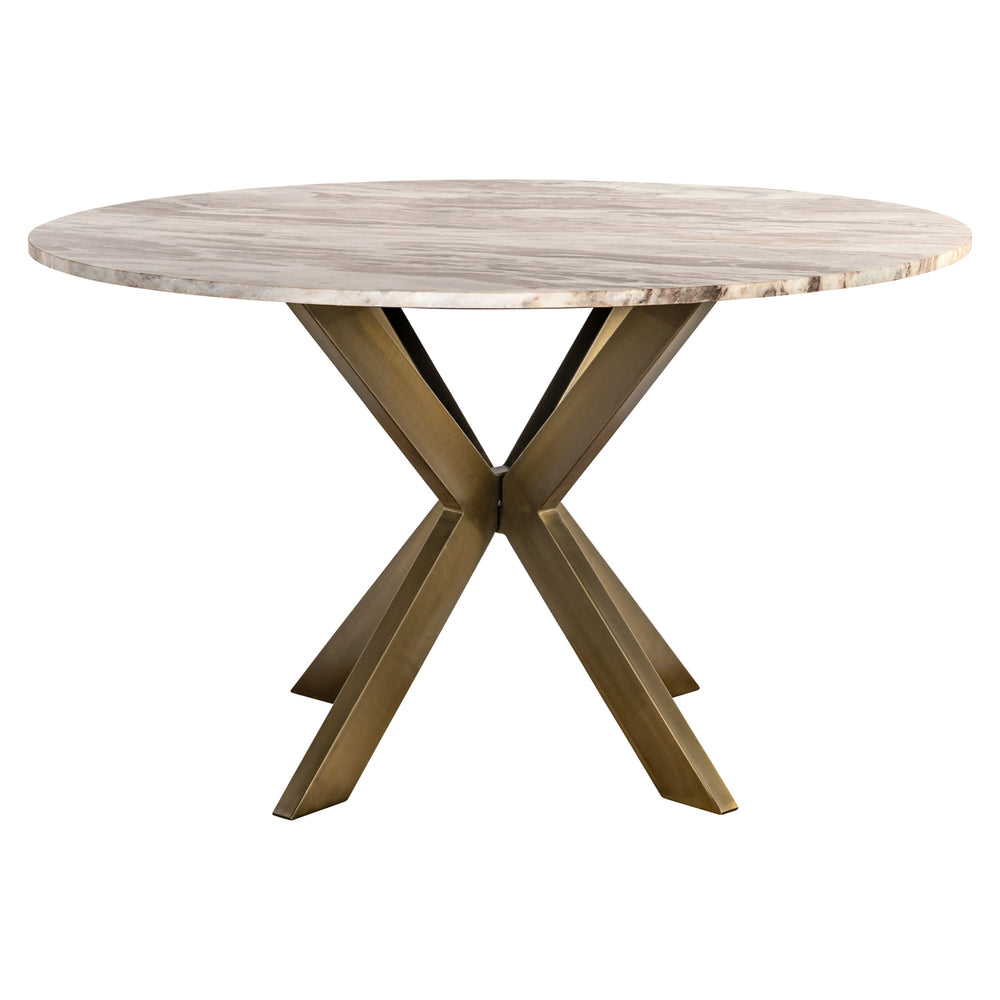 Richmond Eettafel Bottega Ø 140 cm, Blush Beige - productweergave | CéJor Wonen