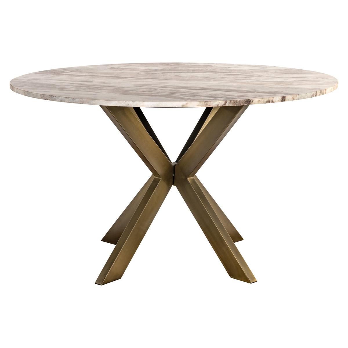 Richmond Eettafel Bottega Ø 140 cm, Blush Beige - productweergave | CéJor Wonen