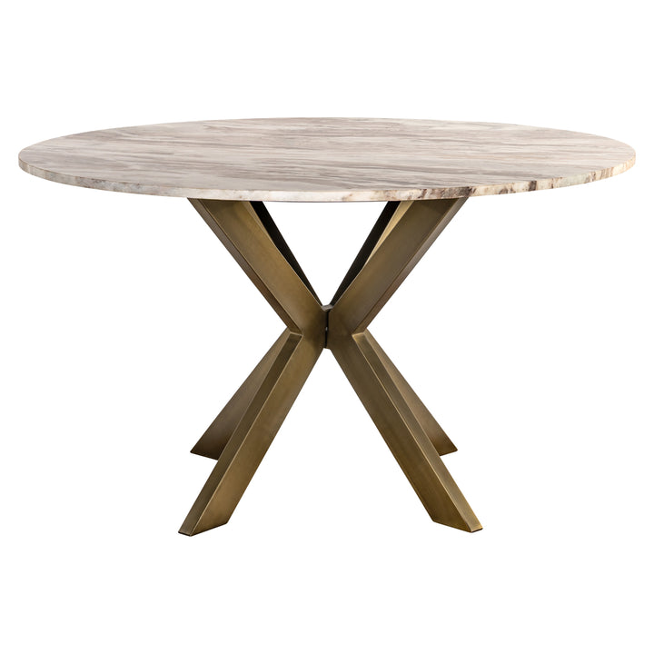 Richmond Eettafel Bottega Ø 140 cm, Blush Beige - productweergave | CéJor Wonen