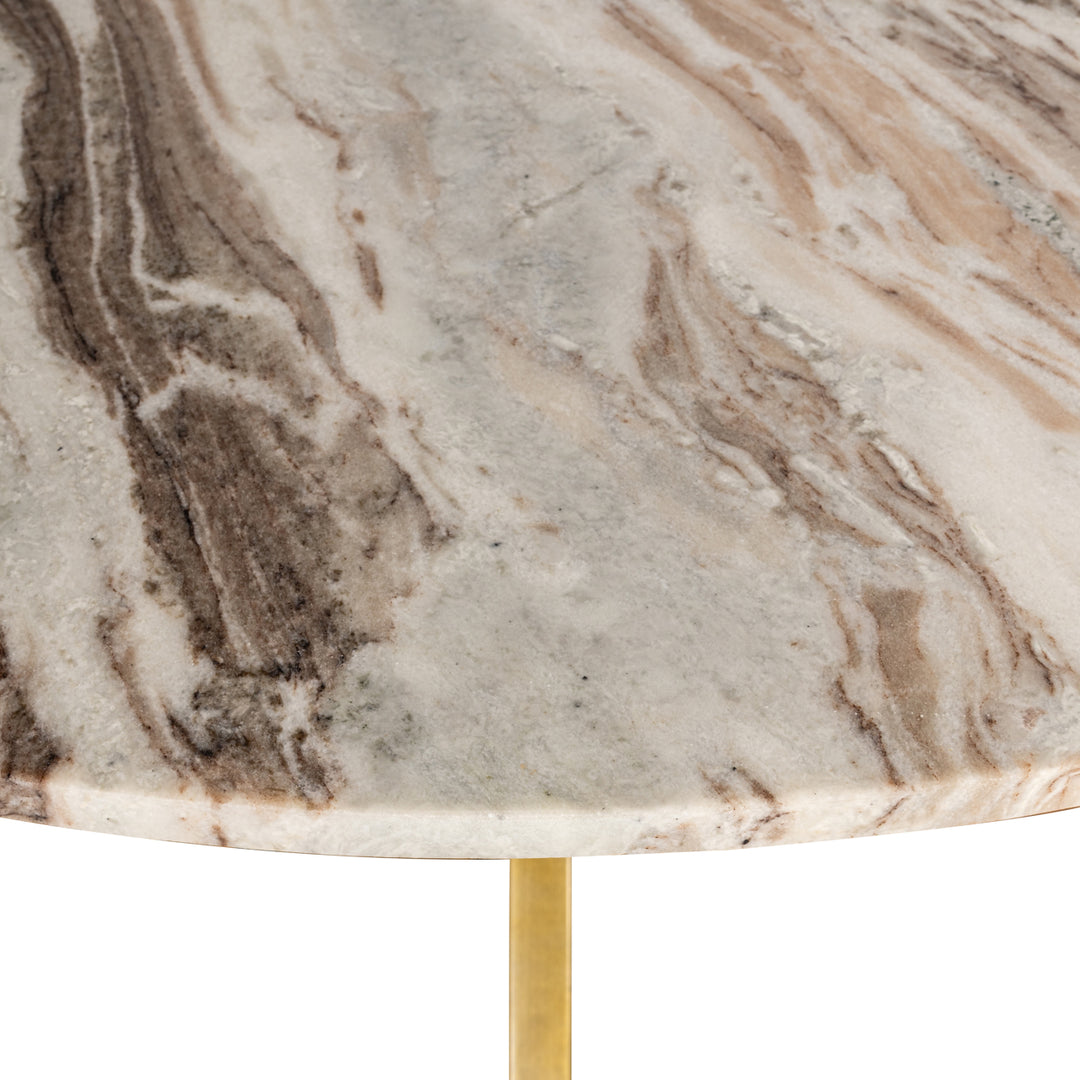 Richmond Eettafel Bottega Ø 140 cm, Blush Beige - detail | CéJor Wonen