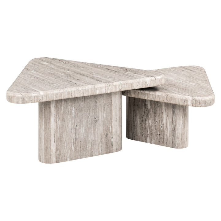 Dwayne Sand Couchtisch (2er-Set)