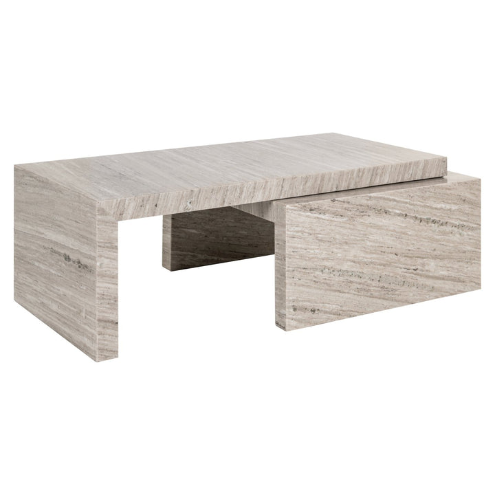 Novaz Sand-Couchtisch (2er-Set)