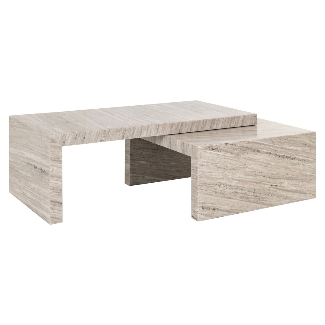 Novaz Sand-Couchtisch (2er-Set)