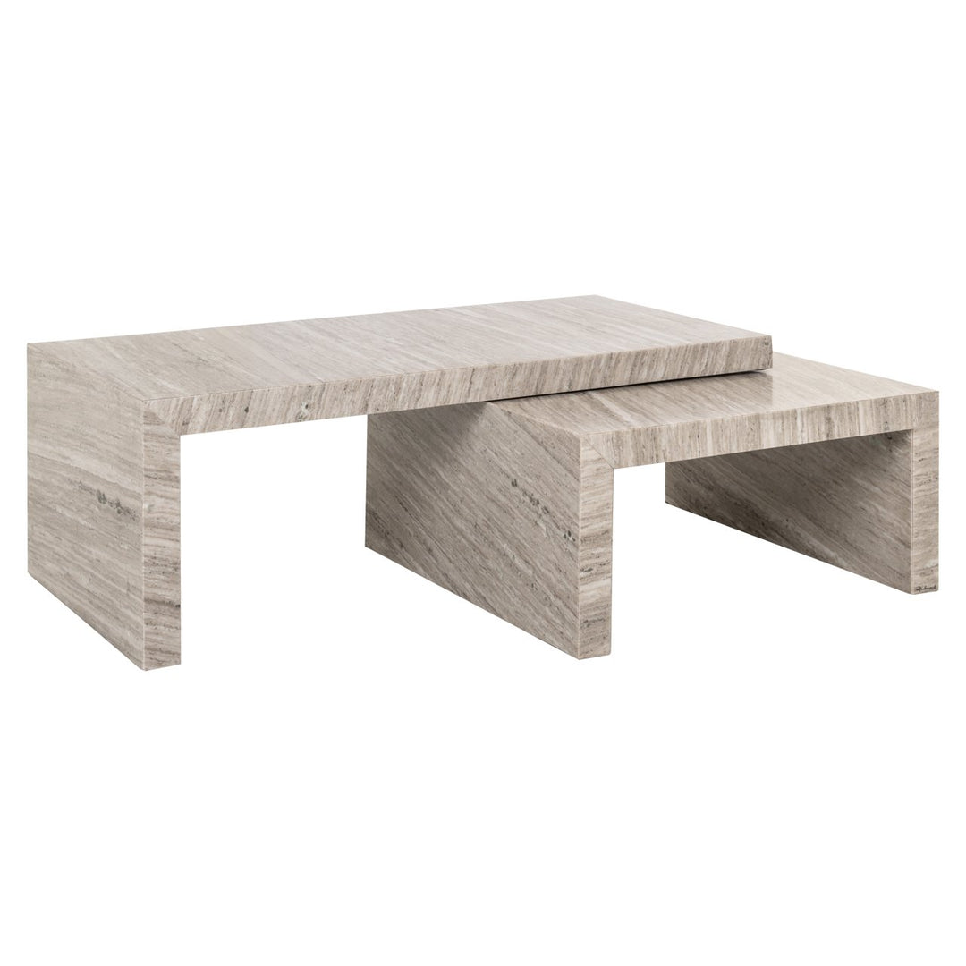 Novaz Sand-Couchtisch (2er-Set)