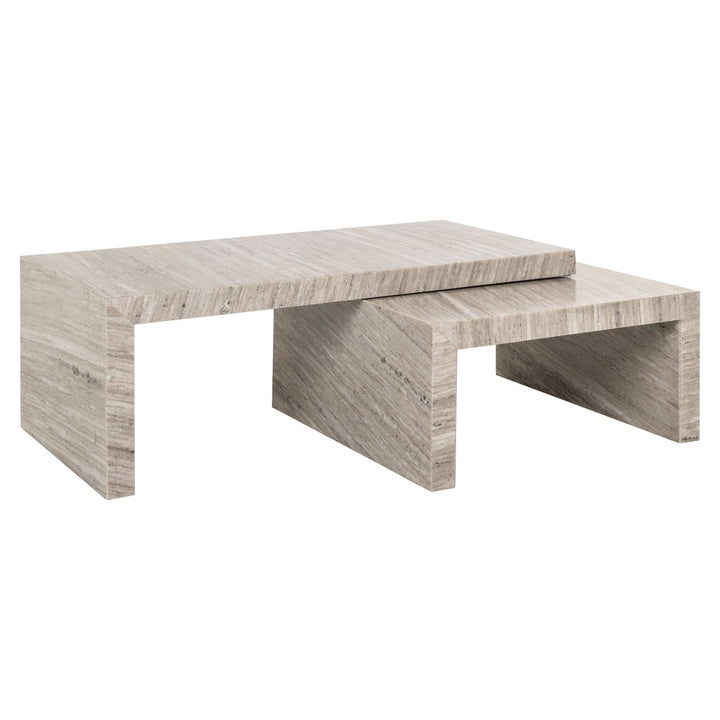 Novaz Sand-Couchtisch (2er-Set)