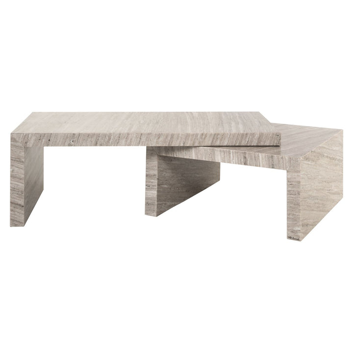 Novaz Sand-Couchtisch (2er-Set)