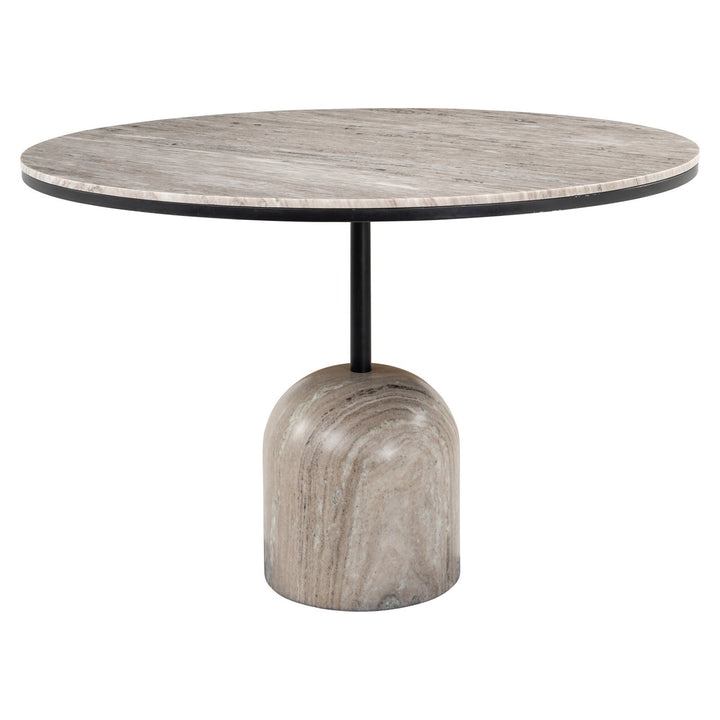 Dining table Duncan sand 120Ø
