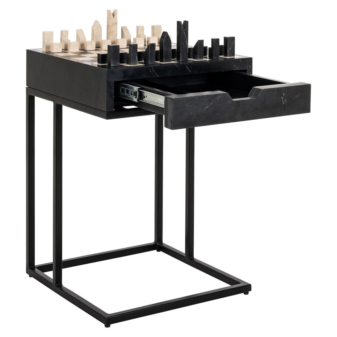 Side table Davos black