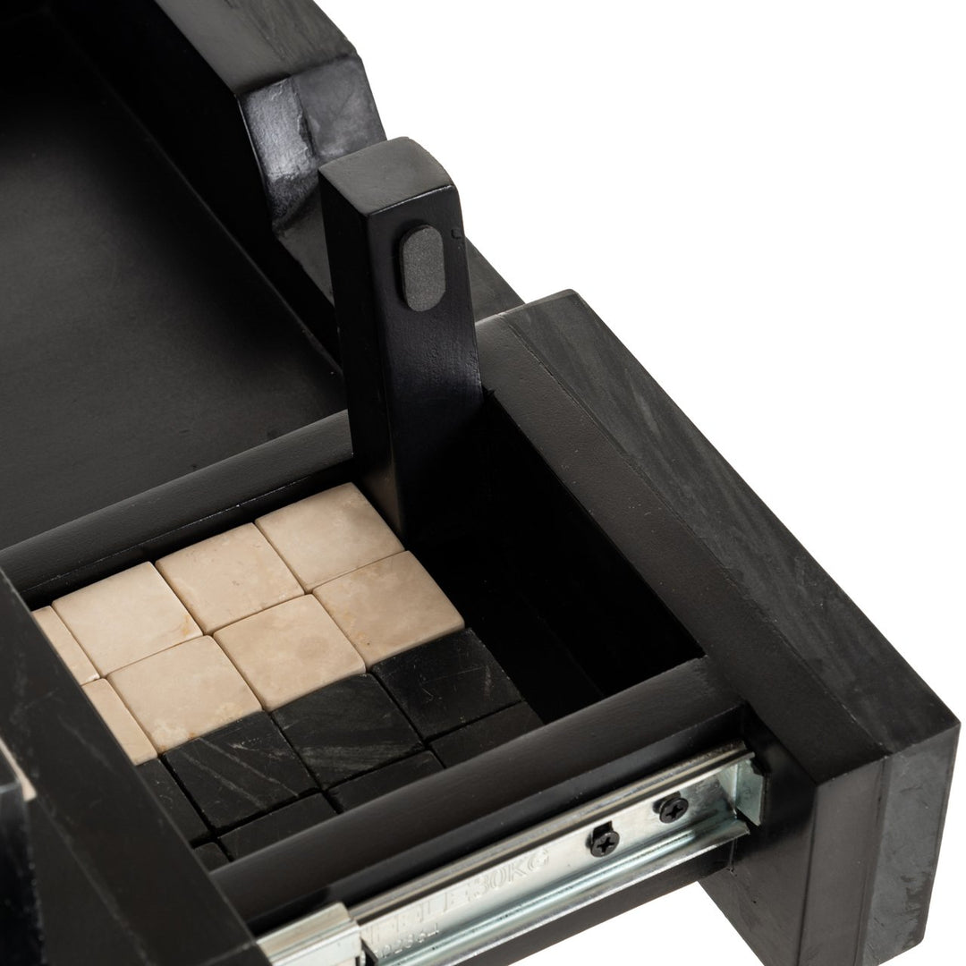 Side table Davos black