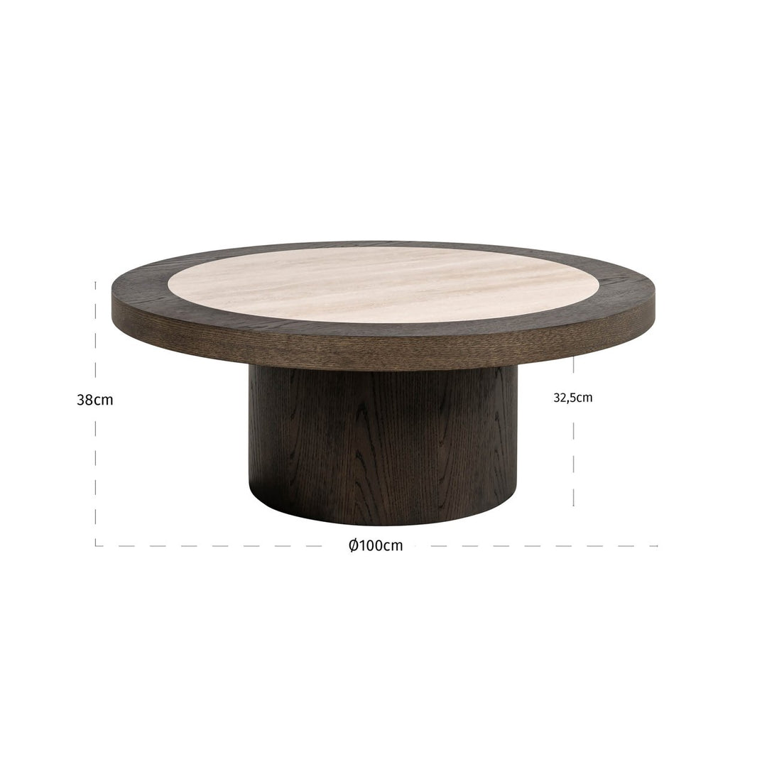 Nando brown coffee table