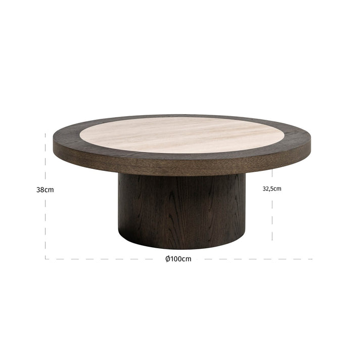 Nando brown coffee table