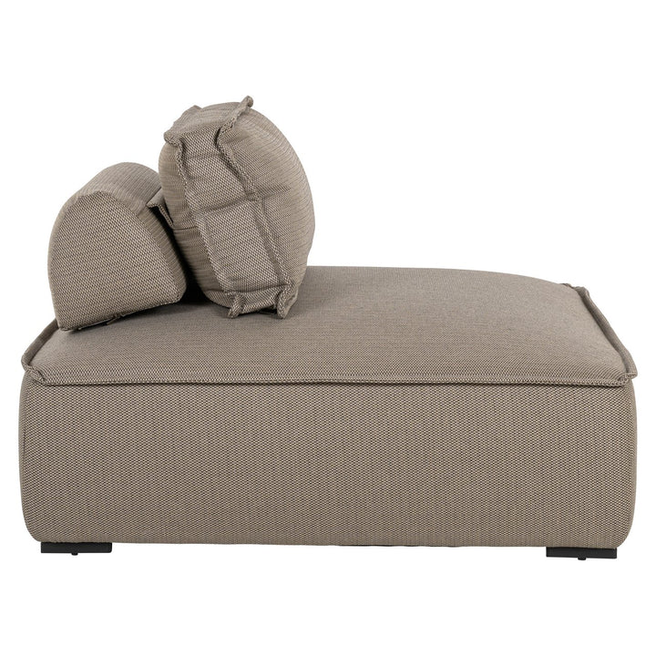 Outdoor lounge chair Jondal taupe