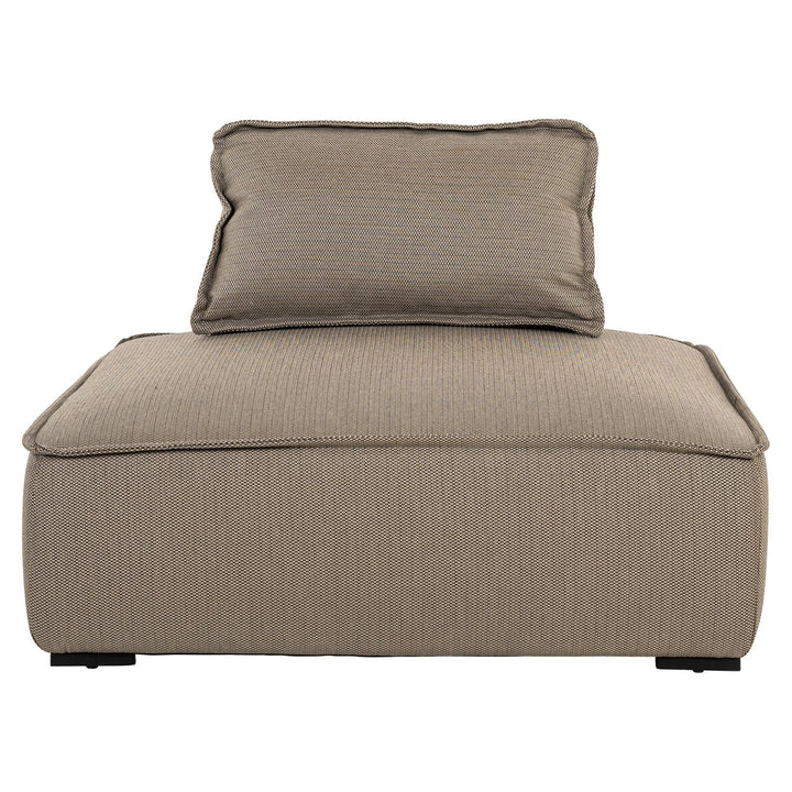 Outdoor lounge chair Jondal taupe