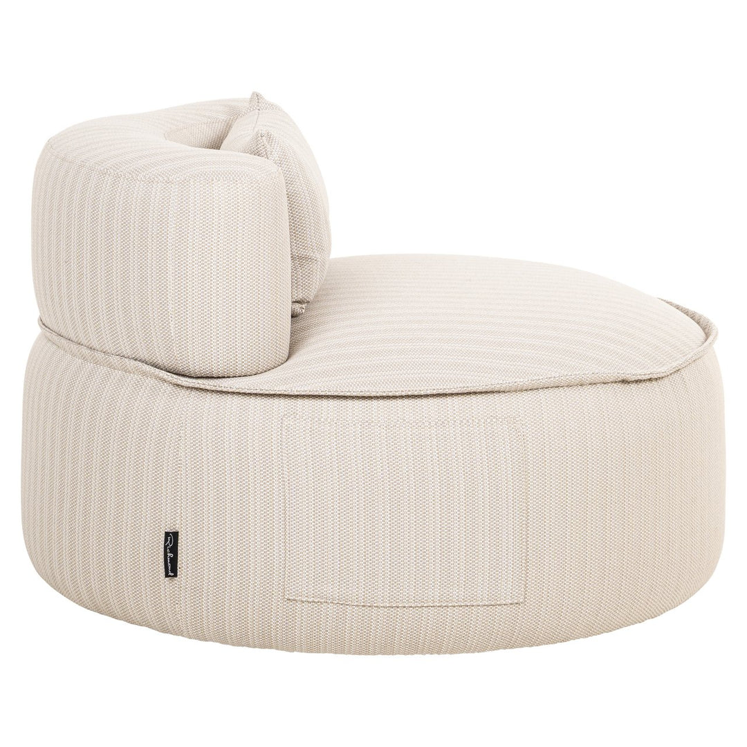 Outdoor lounge stoel Nammos beige swivel