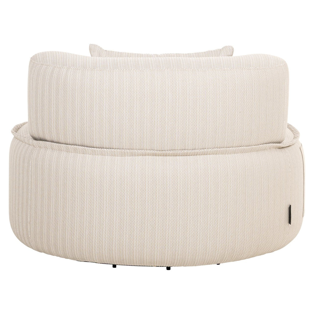 Outdoor lounge stoel Nammos beige swivel