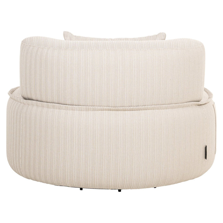Outdoor lounge stoel Nammos beige swivel