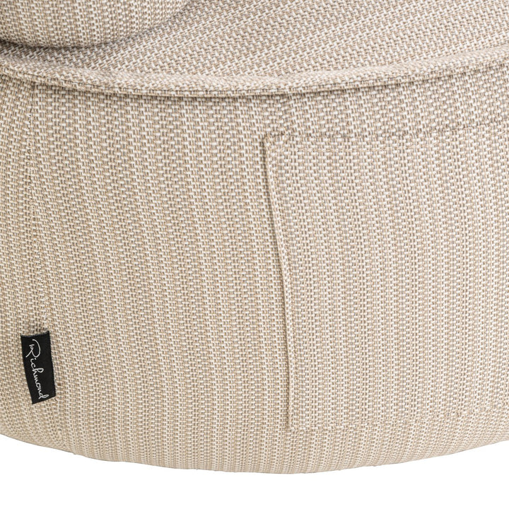 Outdoor lounge stoel Nammos beige swivel