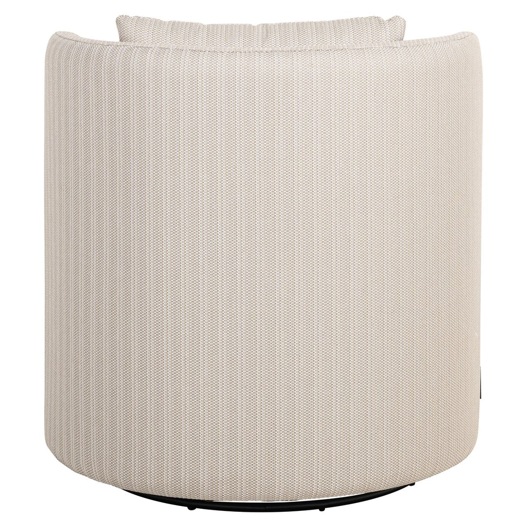 Outdoor dining chair Marlin beige swivel