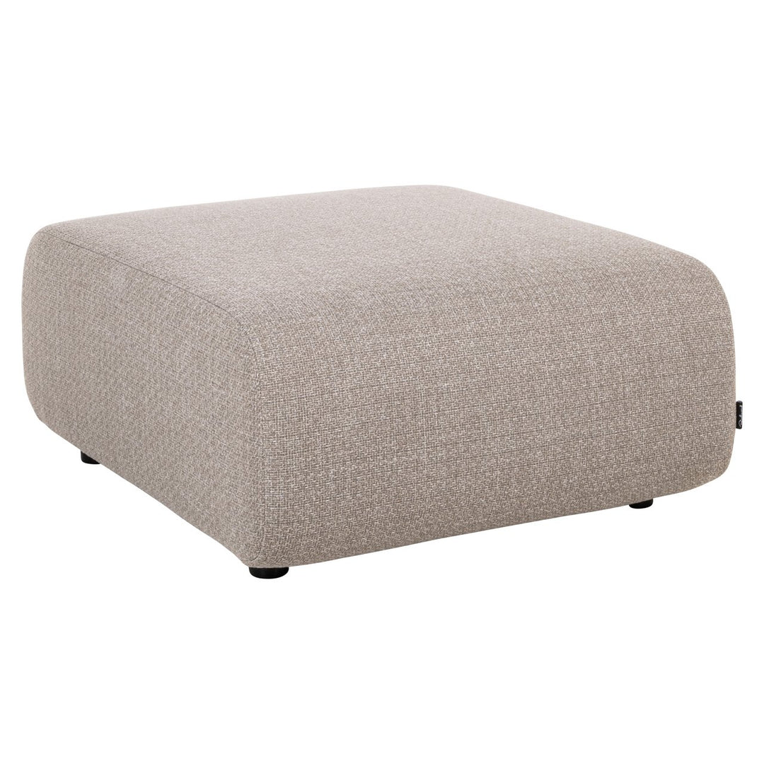 Dawson Greige Alpine Outdoor Pouf &amp; Footstool
