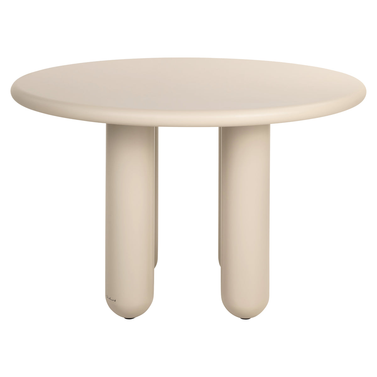 Richmond Eettafel Calma Ø 120 cm, beige - productweergave | CéJor Wonen